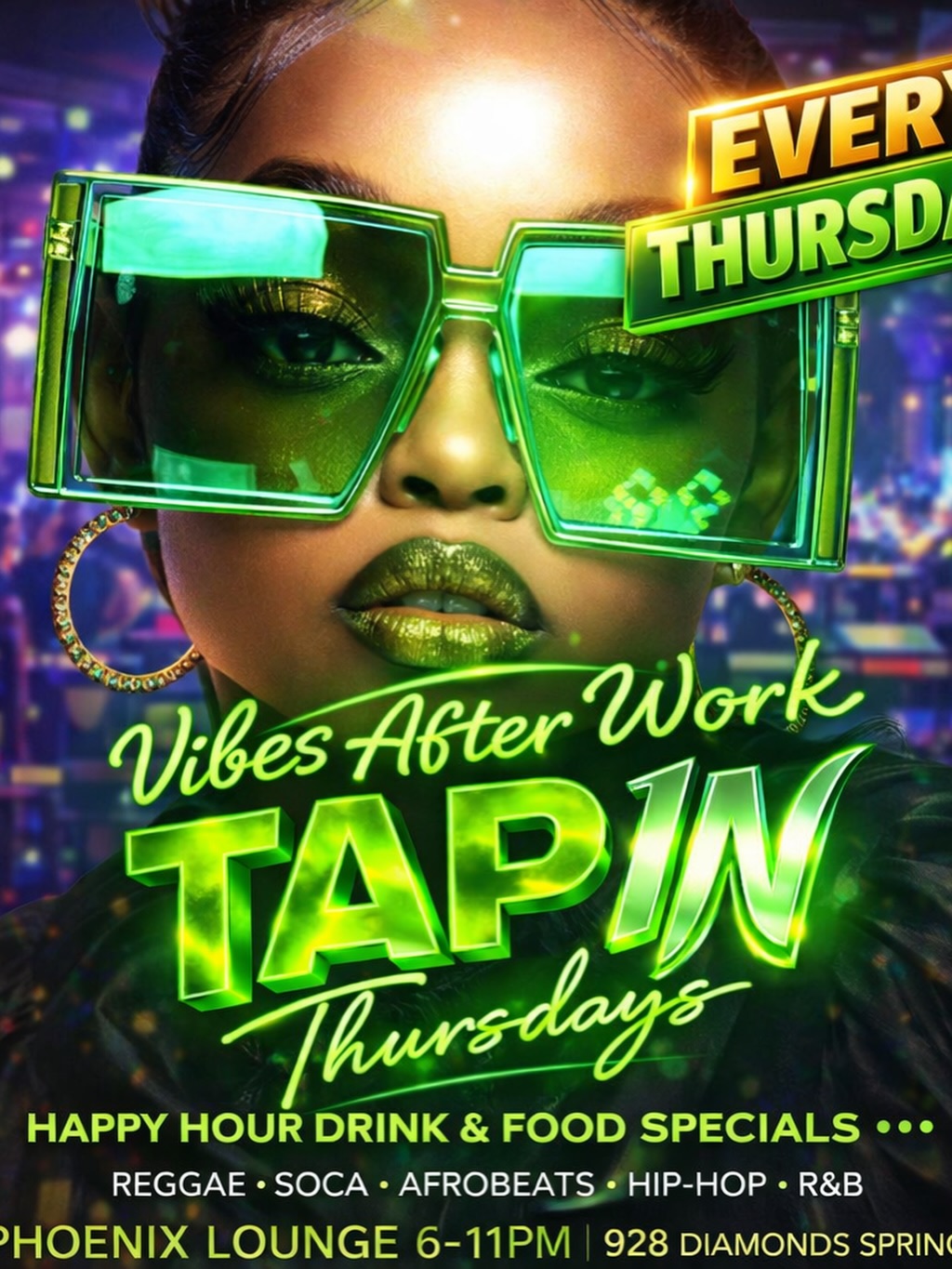 Vibes After Work Tap In Thursdays